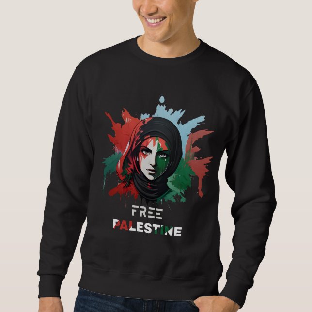 free palestine sweatshirt (Front)