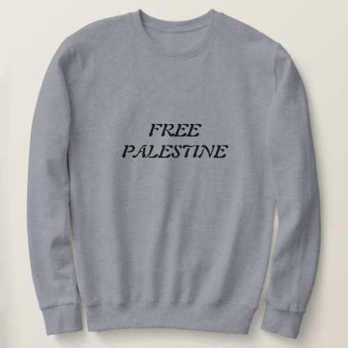 Free Palestine sweatshirt