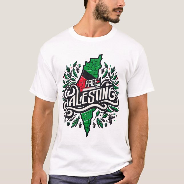 FREE PALESTINE T-shirt  (Front)