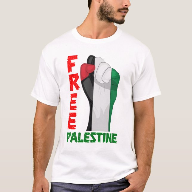 Free Palestine T Shirt  (Front)