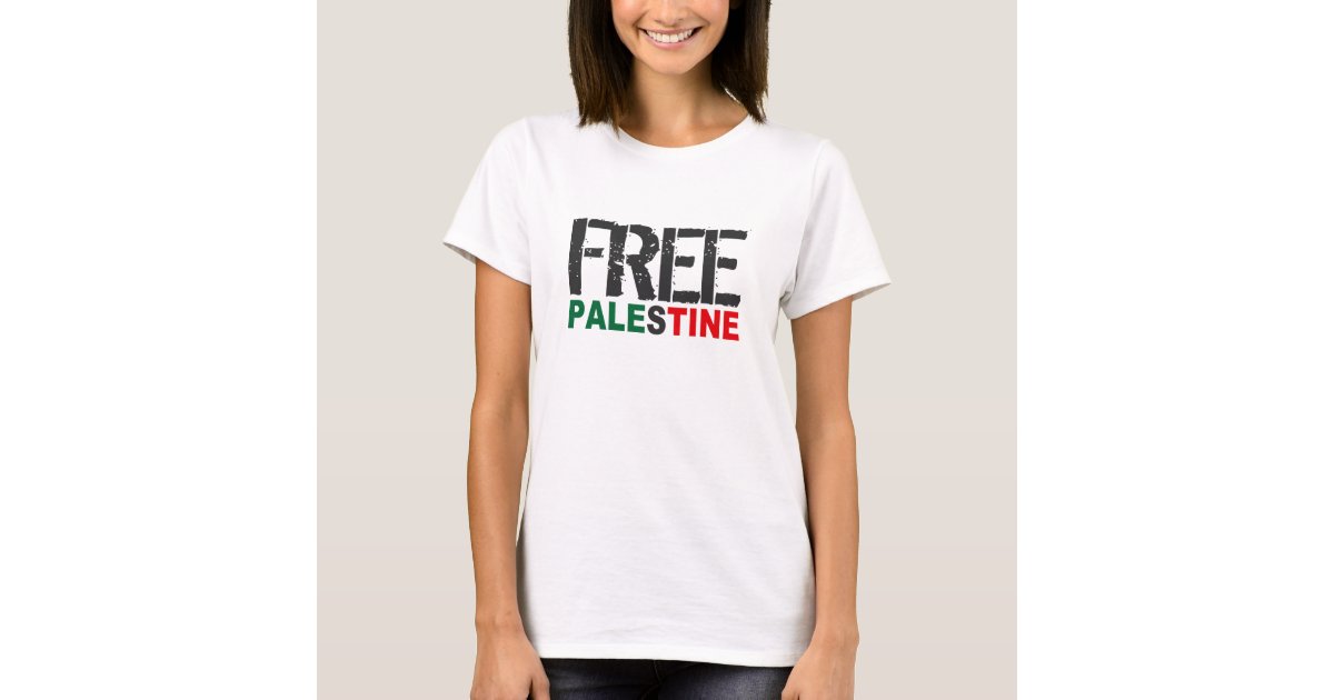 Free Palestine T-Shirt | Zazzle