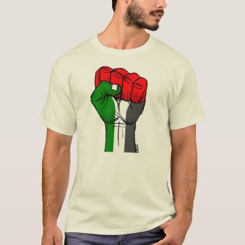 Free Palestine T-shirt by ncartoon at Zazzle