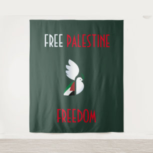 Free Palestine Tapestry – Pro Palestine Wall Art
