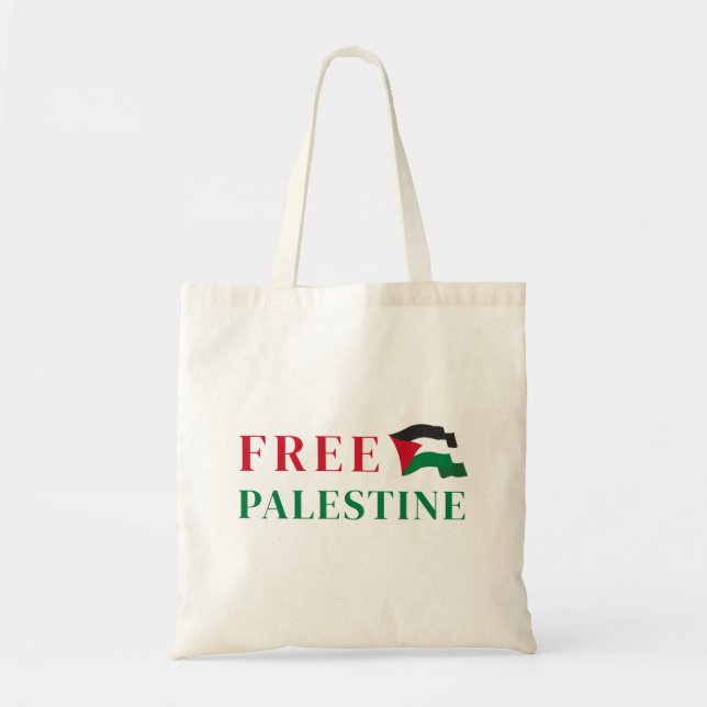 free palestine tote bag (Front)