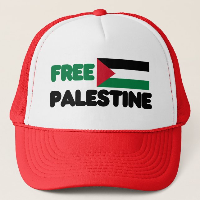 Free Palestine Trucker Hat (Front)
