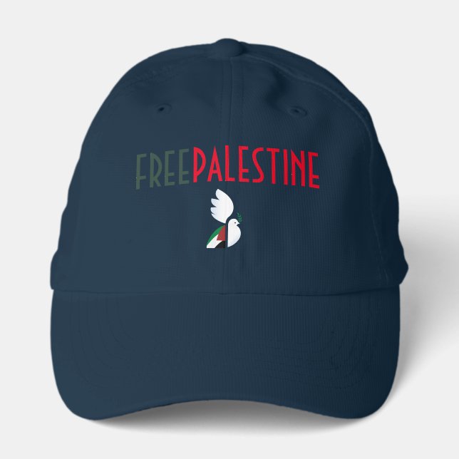 Free Palestine Trucker Hat | Palestine Flag  (Front)