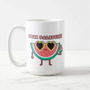 free palestine Watermelon Palestine cute colorful Coffee Mug