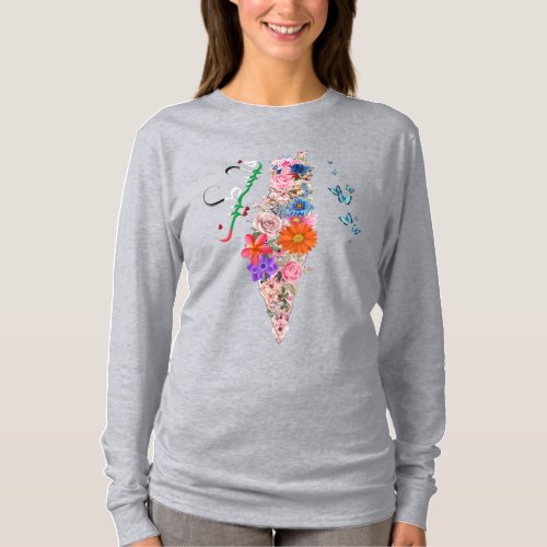 Free Palestine womens Long Sleeve T_shirt