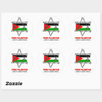 Always In My Heart, Free Palestine' Sticker