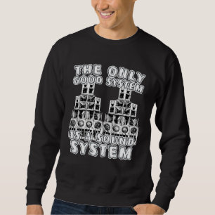 Free Party Tekno 23 DJ Rave Sound System Sweatshirt