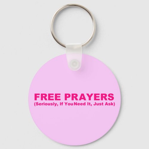 Free Prayers Key Chain