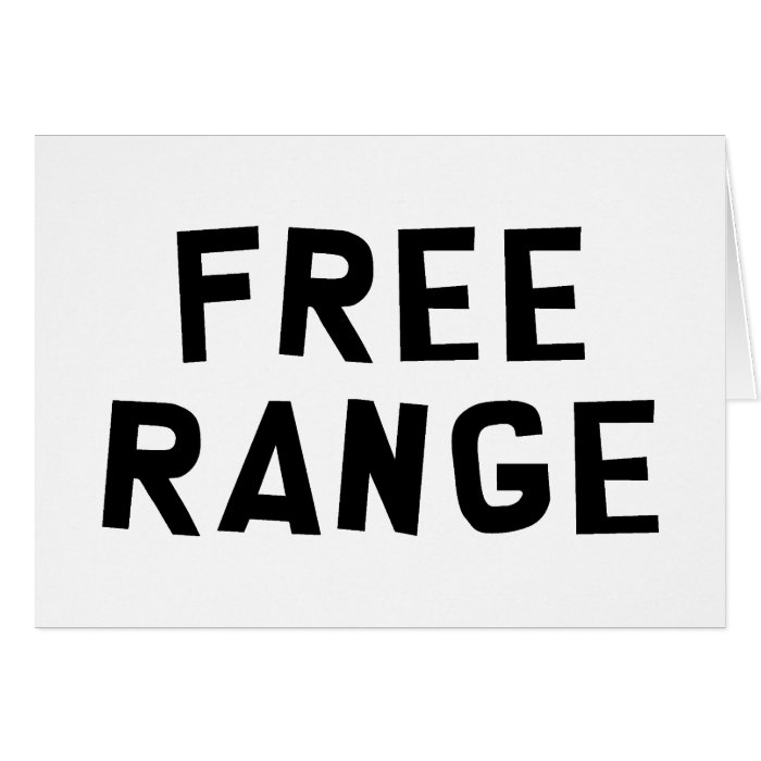 Free Range Card