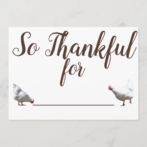 Free Range Farm Autumn Thanksgiving Menu Card Zazzle