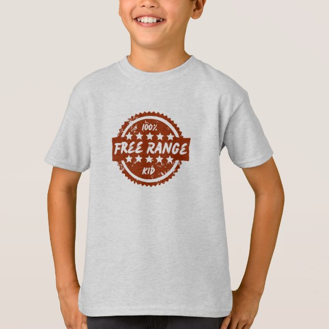 Free Range Kid T-Shirt (Front)