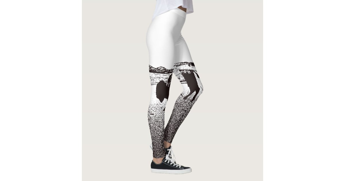 American Skull Leggings