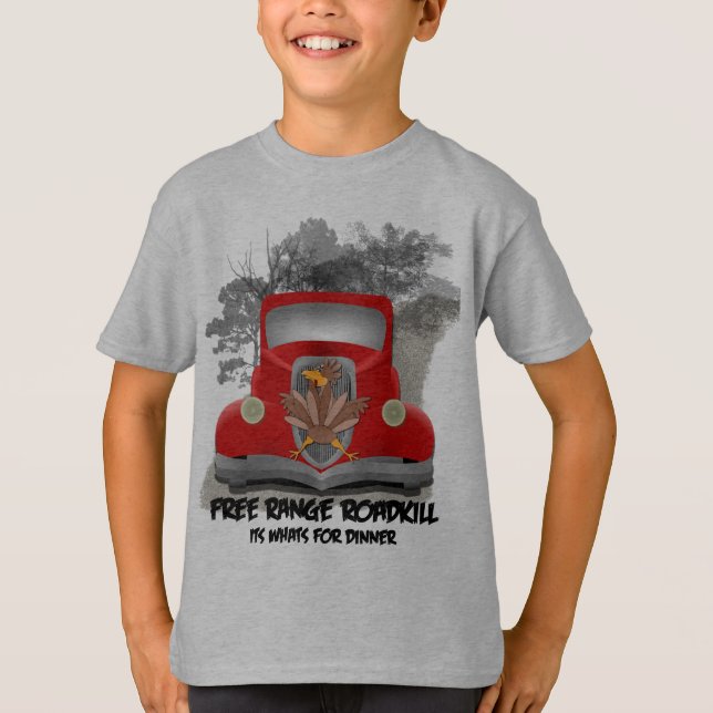 Free Range Roadkill Sweatshirt T-Shirt (Front)