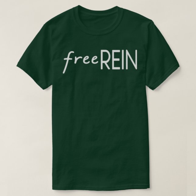 Free Rein white T-Shirt (Design Front)