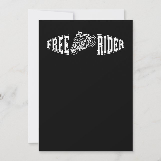 Free rider invitation (Front)