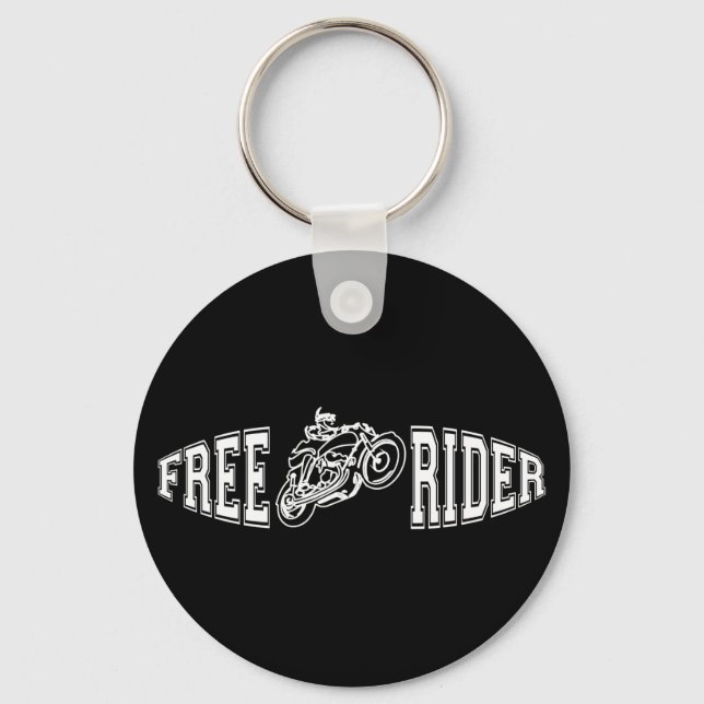 Free rider keychain (Front)