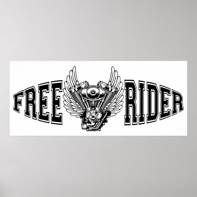Free rider poster (Front)