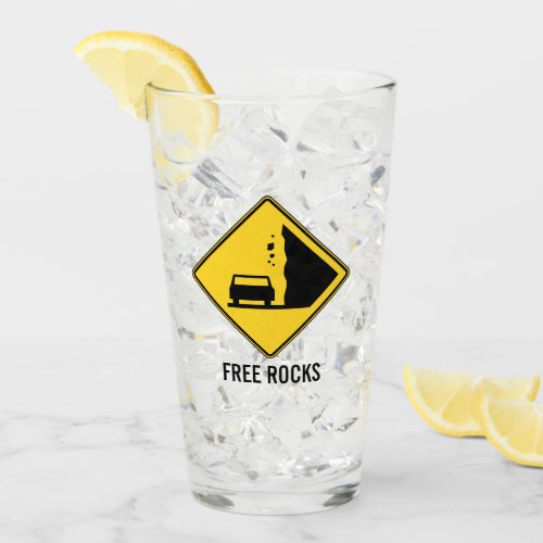 Free Rocks Road Sign Glass