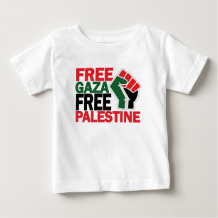 FREE SAFE GAZA PALESTINE G.png Baby T-Shirt