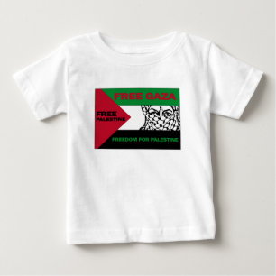 FREE SAFE GAZA PALESTINE J.png Baby T-Shirt