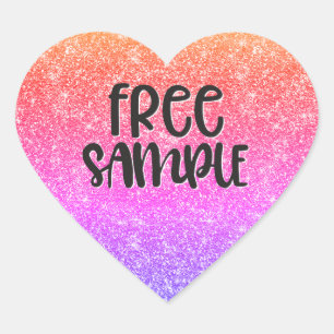 Free sample label stickers