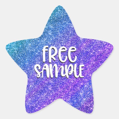 Free sample star sticker