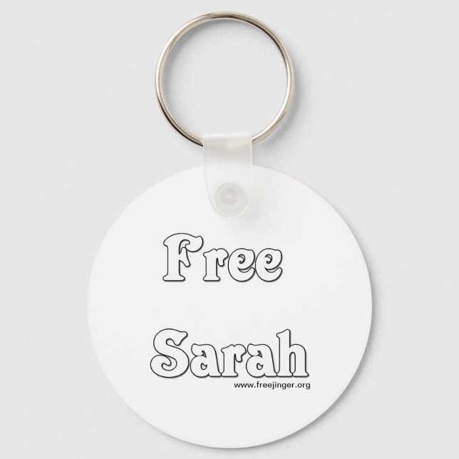 Free Sarah Keychain (Front)
