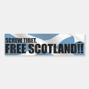Free Scotland!! Bumper Sticker