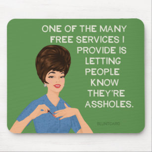 Free services... mouse pad