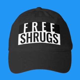 Free Shrugs Minimalist Hat