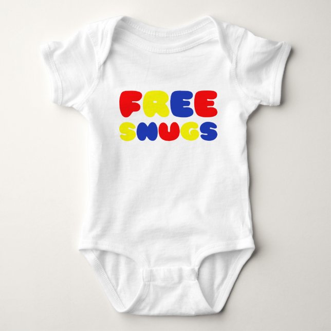 FREE SNUGS BABY BODYSUIT (Front)