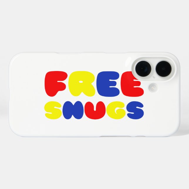 FREE SNUGS Case-Mate iPhone CASE (Back (Horizontal))