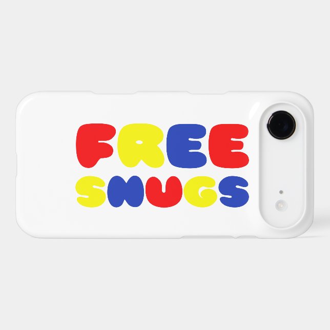 FREE SNUGS Case-Mate iPhone CASE (Back (Horizontal))