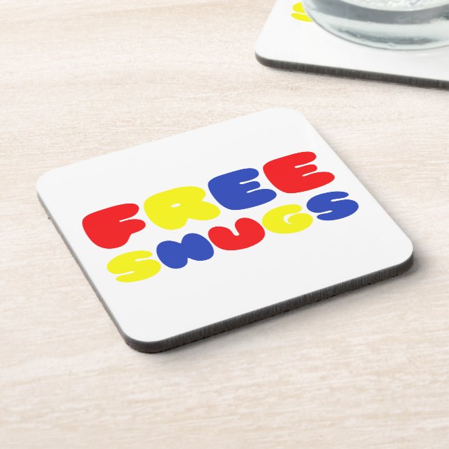 FREE SNUGS DRINK COASTER (Left Side)