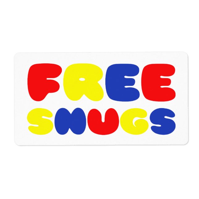 FREE SNUGS LABEL (Front)