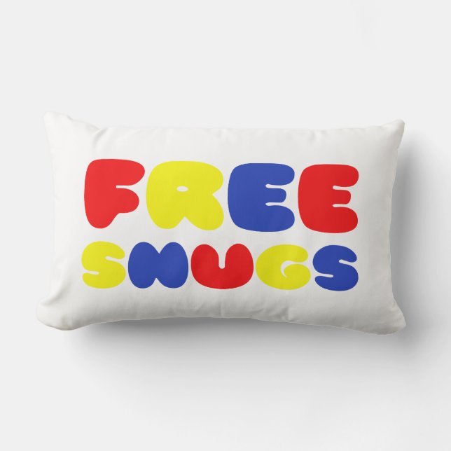 FREE SNUGS LUMBAR PILLOW (Front)