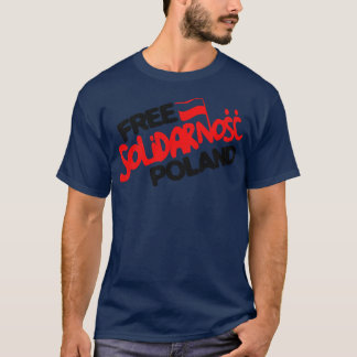Free Solidarnosc Poland T-Shirt