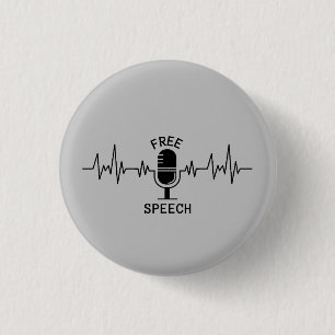 Free Speech EKG Button
