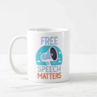 Free Speech Matters Mug