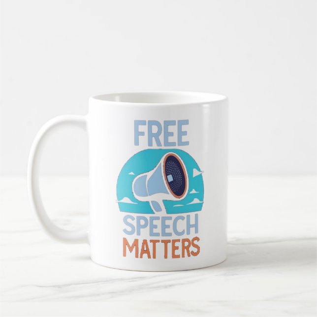 Free Speech Matters Mug (Left)