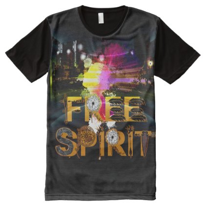 Free Spirit 3 All-Over-Print T-Shirt