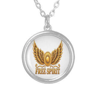 Free Spirit – Born to be free Wham Silver Plated Necklace