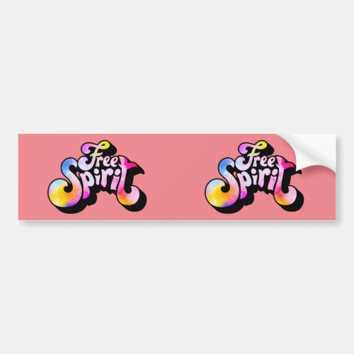Free Spirit Bumper Sticker