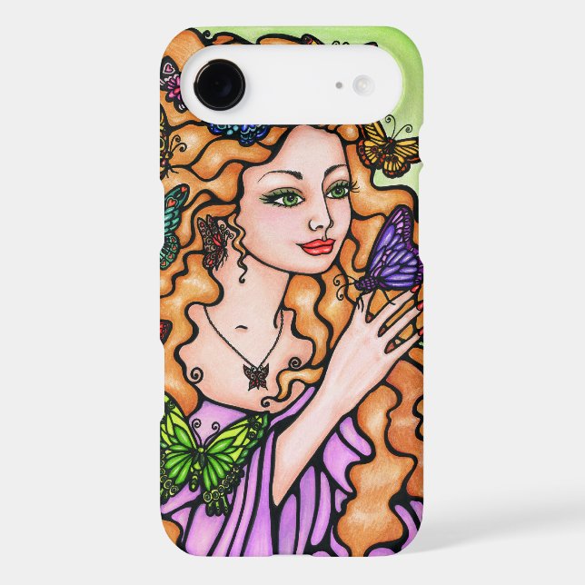 Free Spirit by Carole Stevens Bibisi Case-Mate iPhone Case (Back)