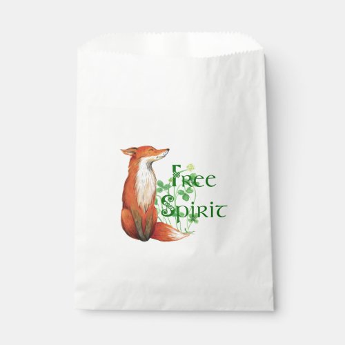 free spirit fox favor bag