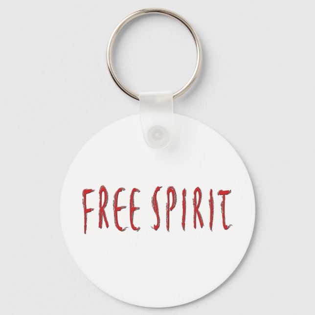 Free Spirit Keychain (Front)