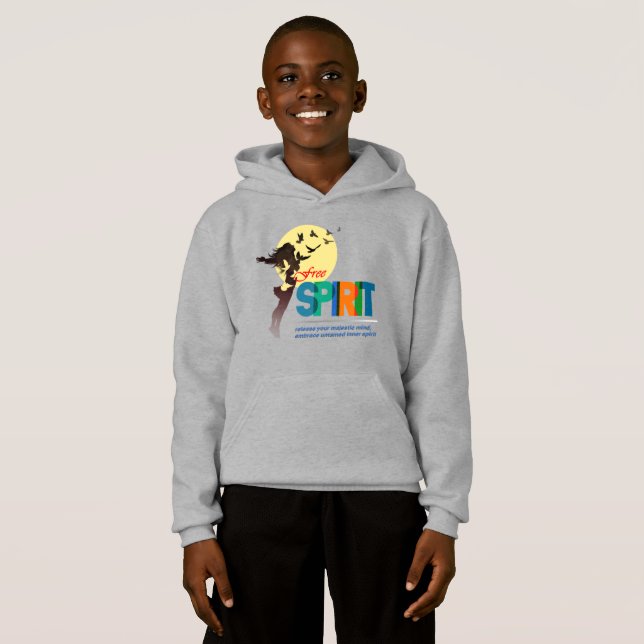 Free Spirit | Kids Hoodie (Front Full)